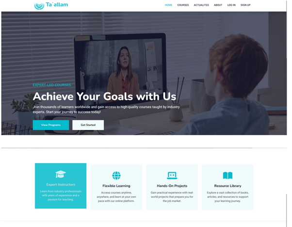 Ta'allam E-learning Platform